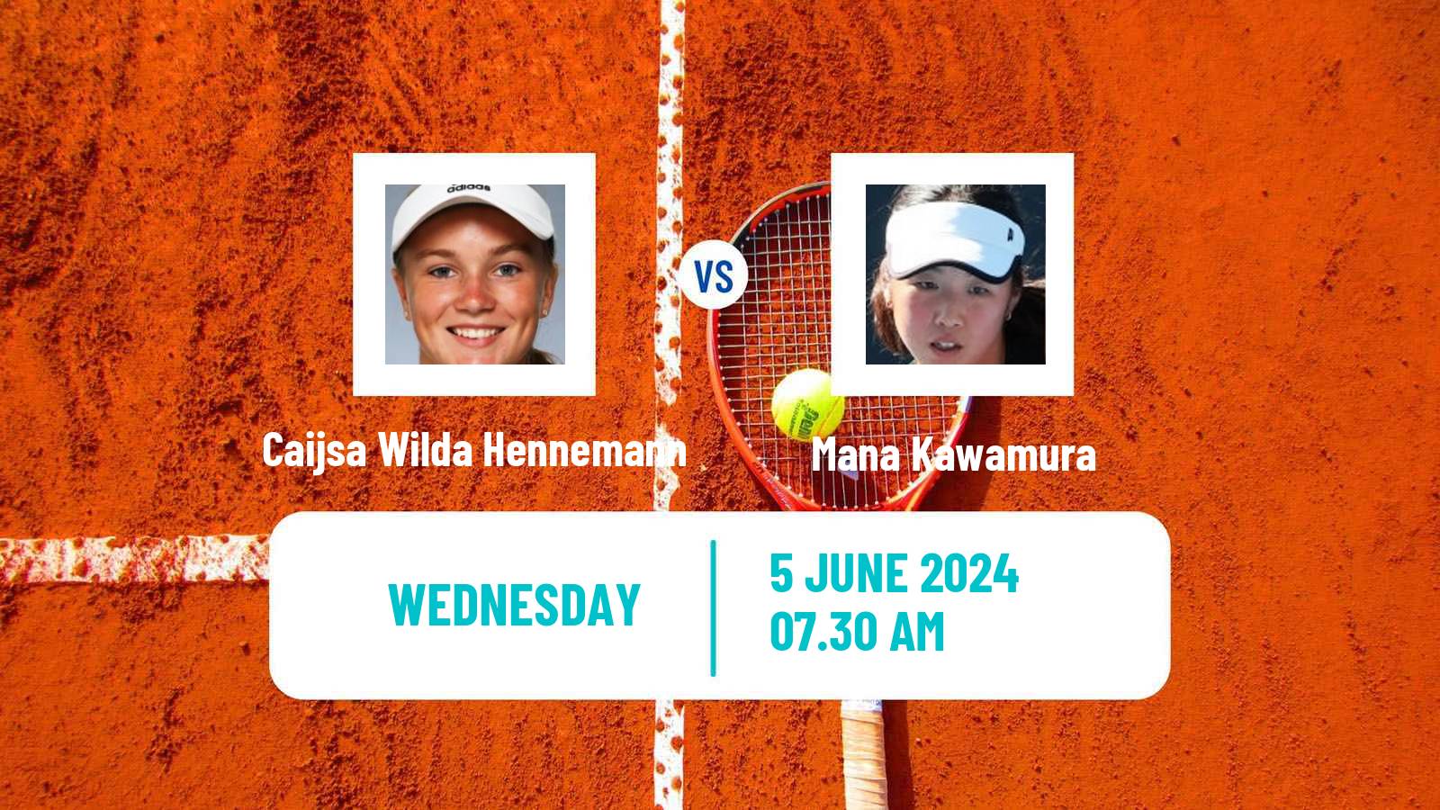 Tennis ITF W35 Kursumlijska Banja 2 Women Caijsa Wilda Hennemann - Mana Kawamura