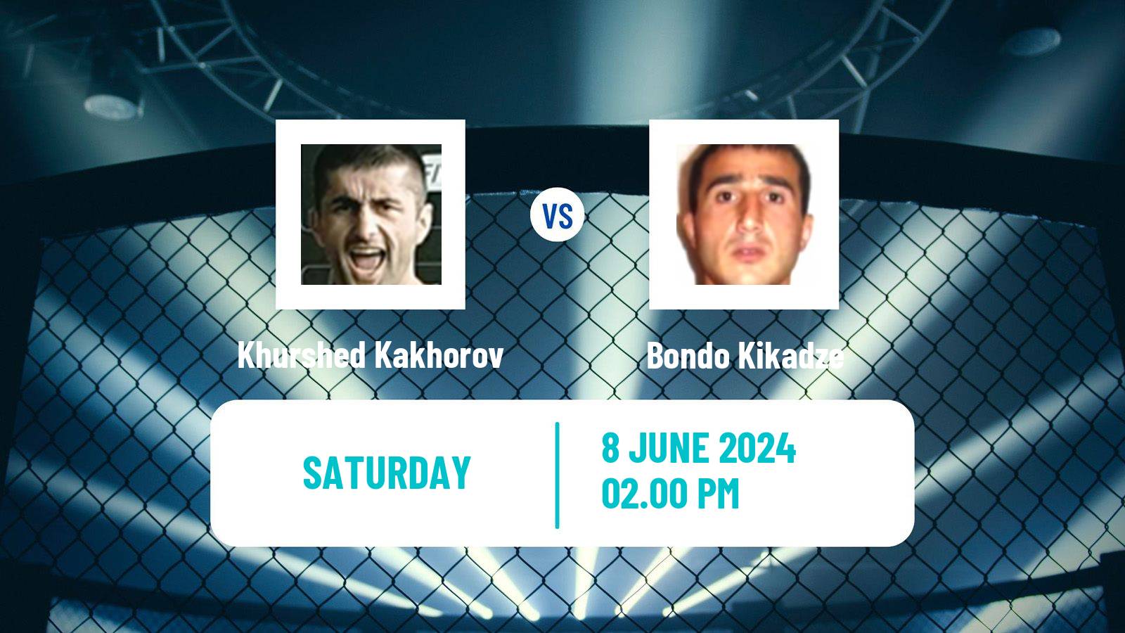 MMA Bantamweight Pfl Men Khurshed Kakhorov - Bondo Kikadze