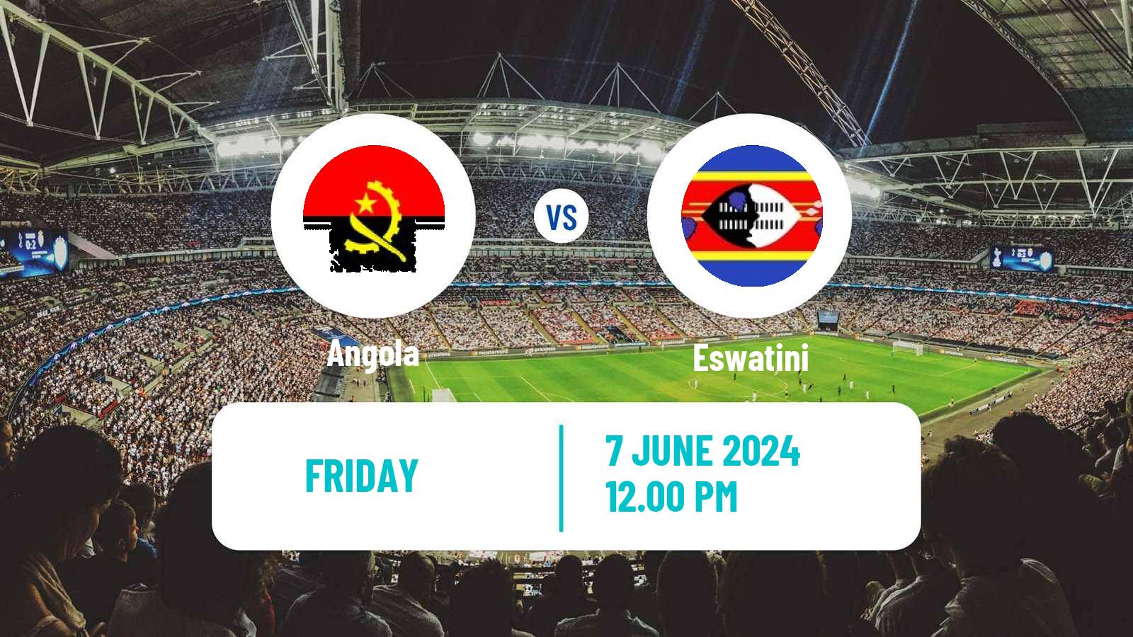 Soccer FIFA World Cup Angola - Eswatini