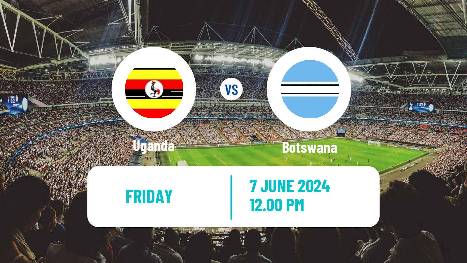 Soccer FIFA World Cup Uganda - Botswana