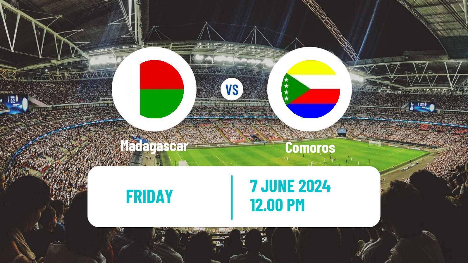Soccer FIFA World Cup Madagascar - Comoros