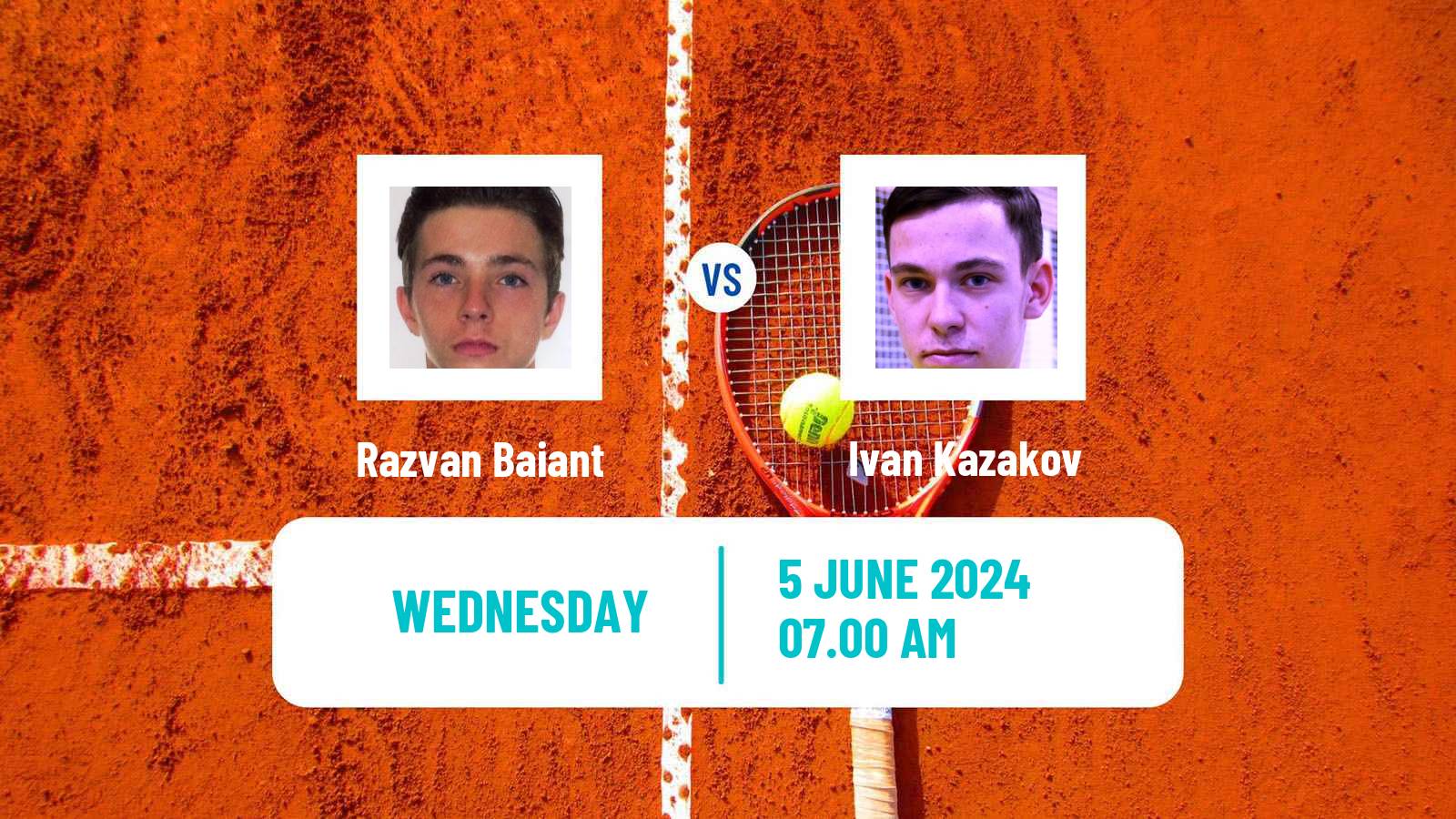 Tennis ITF M25 Sarajevo Men Razvan Baiant - Ivan Kazakov
