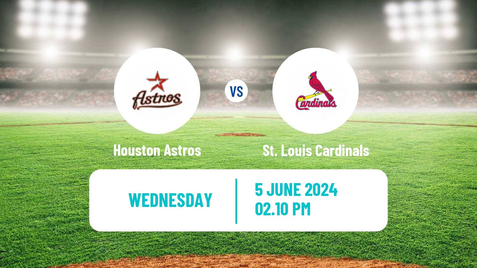 Baseball MLB Houston Astros - St. Louis Cardinals