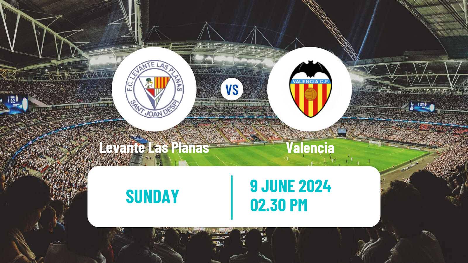 Soccer Spanish Primera División Women Levante Las Planas - Valencia