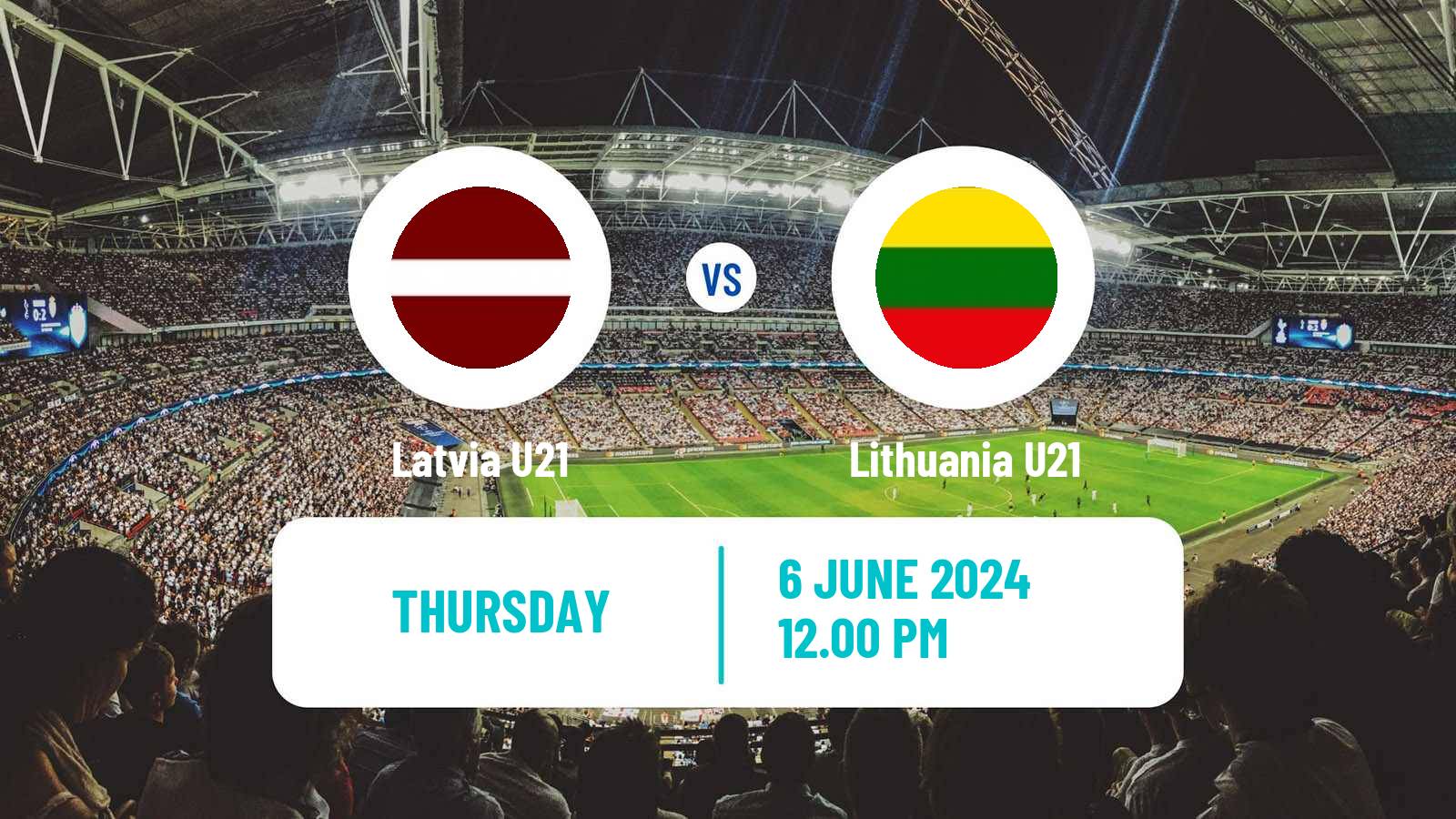 Soccer Baltic Cup U21 Latvia U21 - Lithuania U21