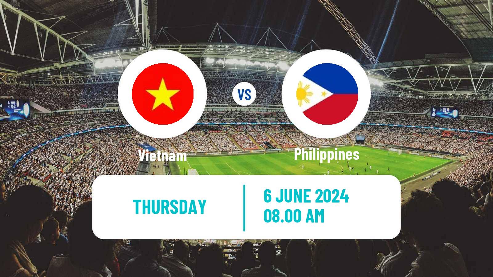 Soccer FIFA World Cup Vietnam - Philippines