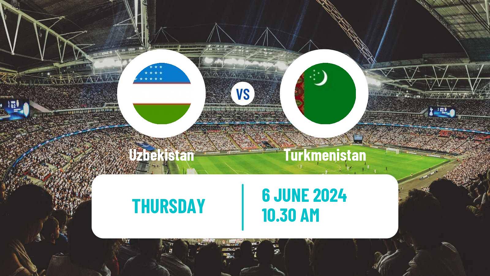 Soccer FIFA World Cup Uzbekistan - Turkmenistan