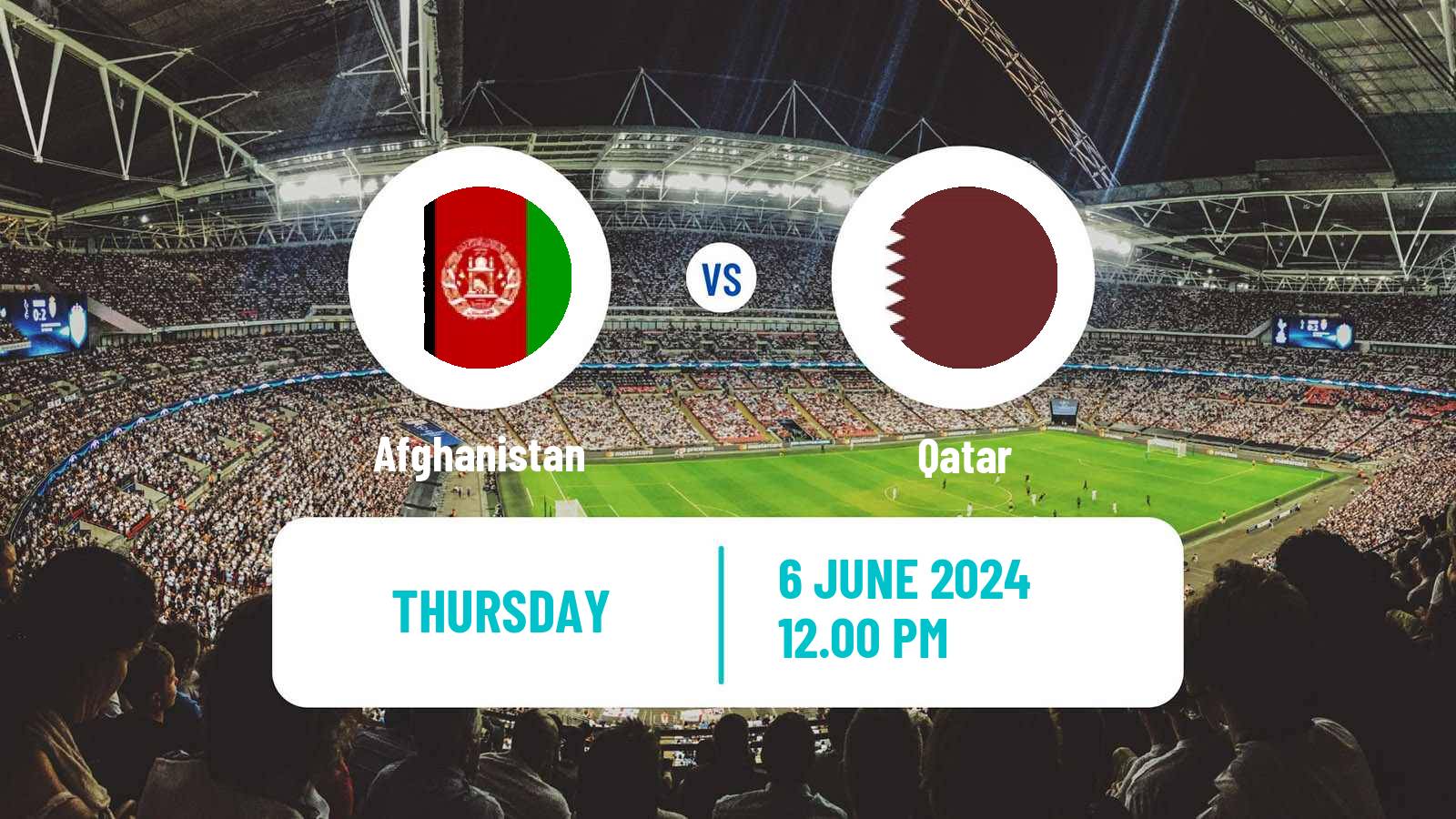 Soccer FIFA World Cup Afghanistan - Qatar