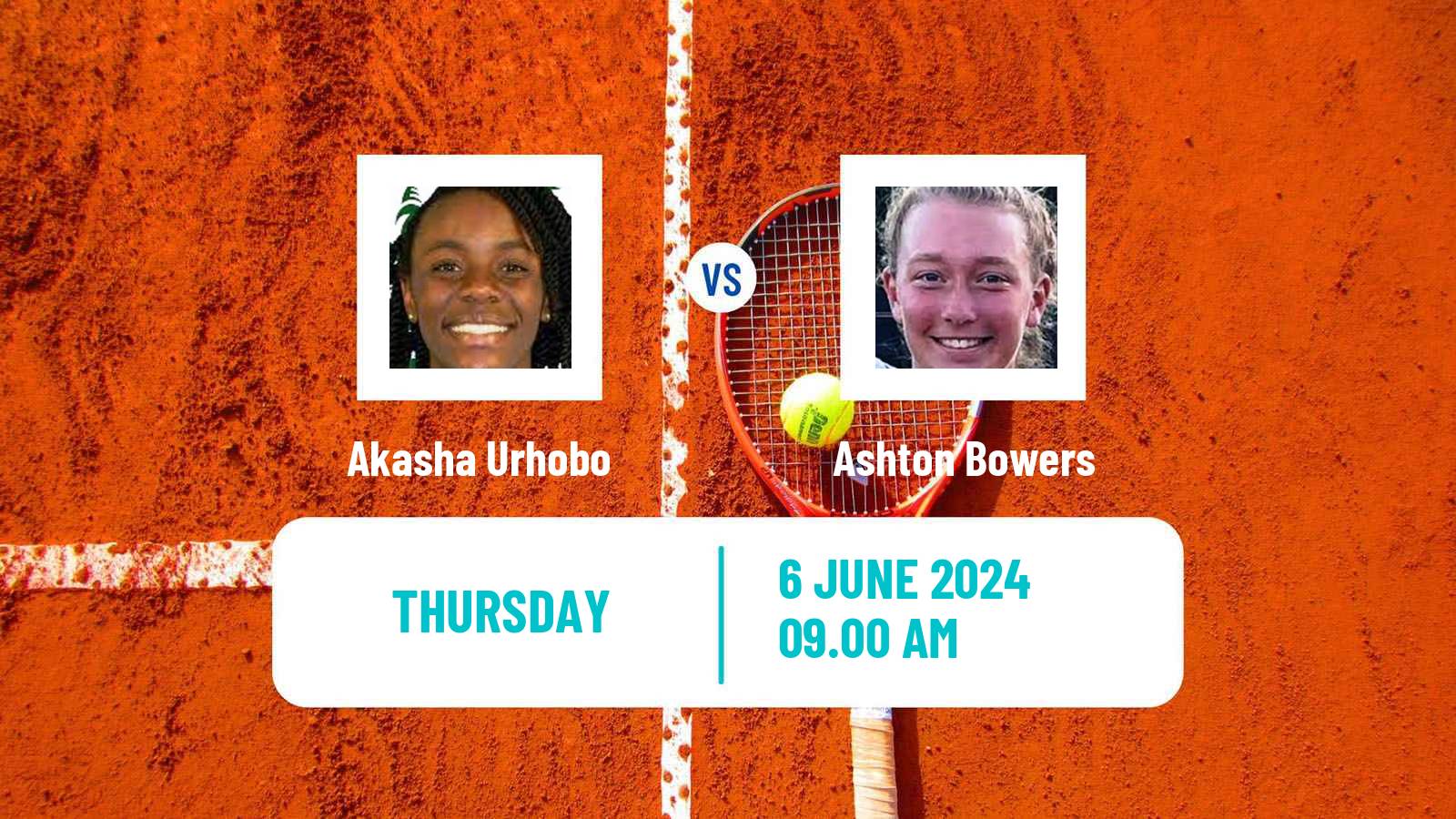 Tennis ITF W75 Sumter Sc Women Akasha Urhobo - Ashton Bowers