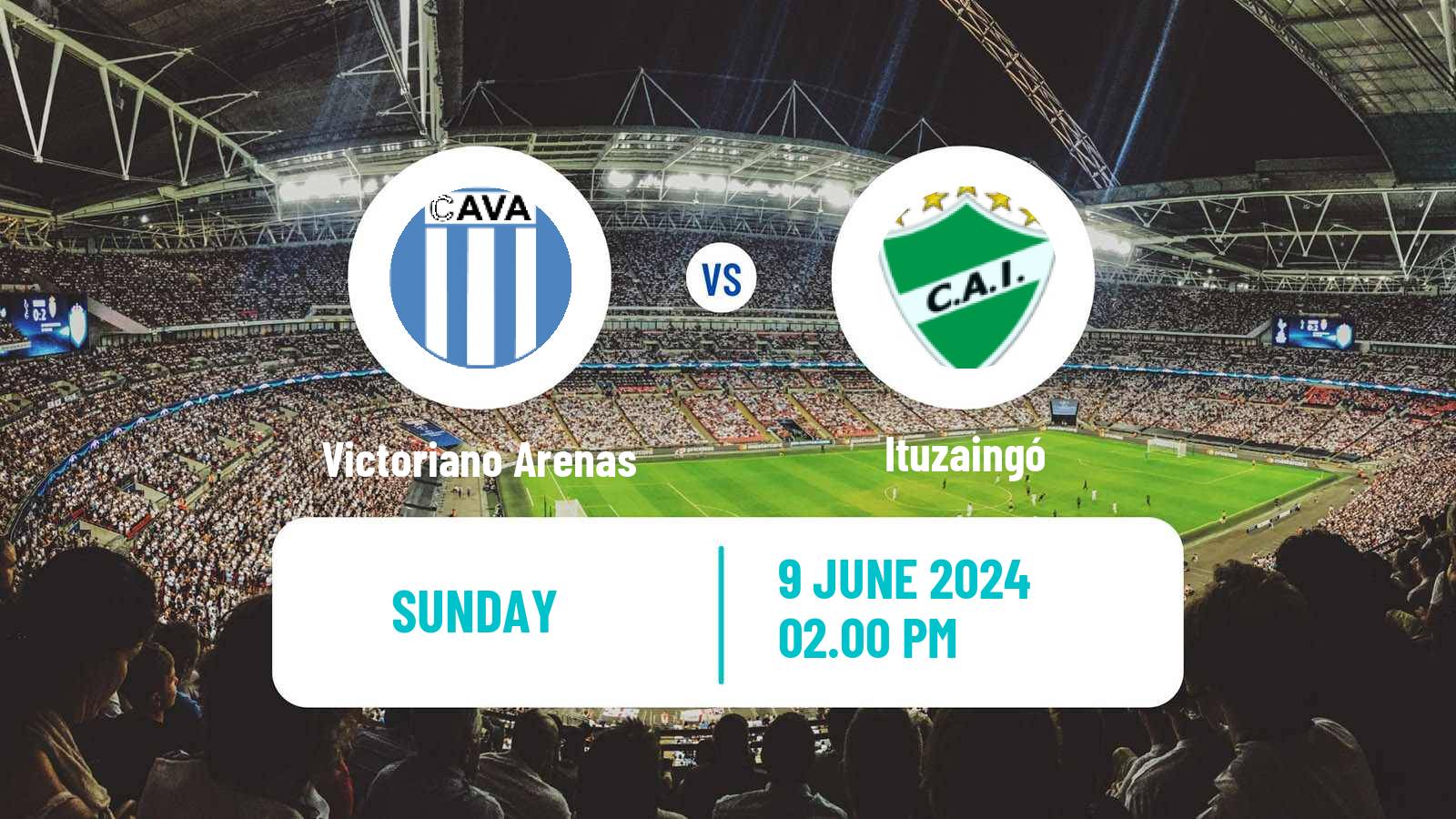 Soccer Argentinian Primera C Victoriano Arenas - Ituzaingó
