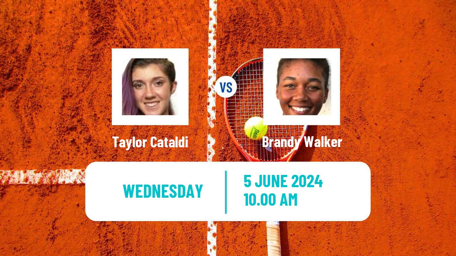 Tennis ITF W15 San Diego Ca 2 Women Taylor Cataldi - Brandy Walker