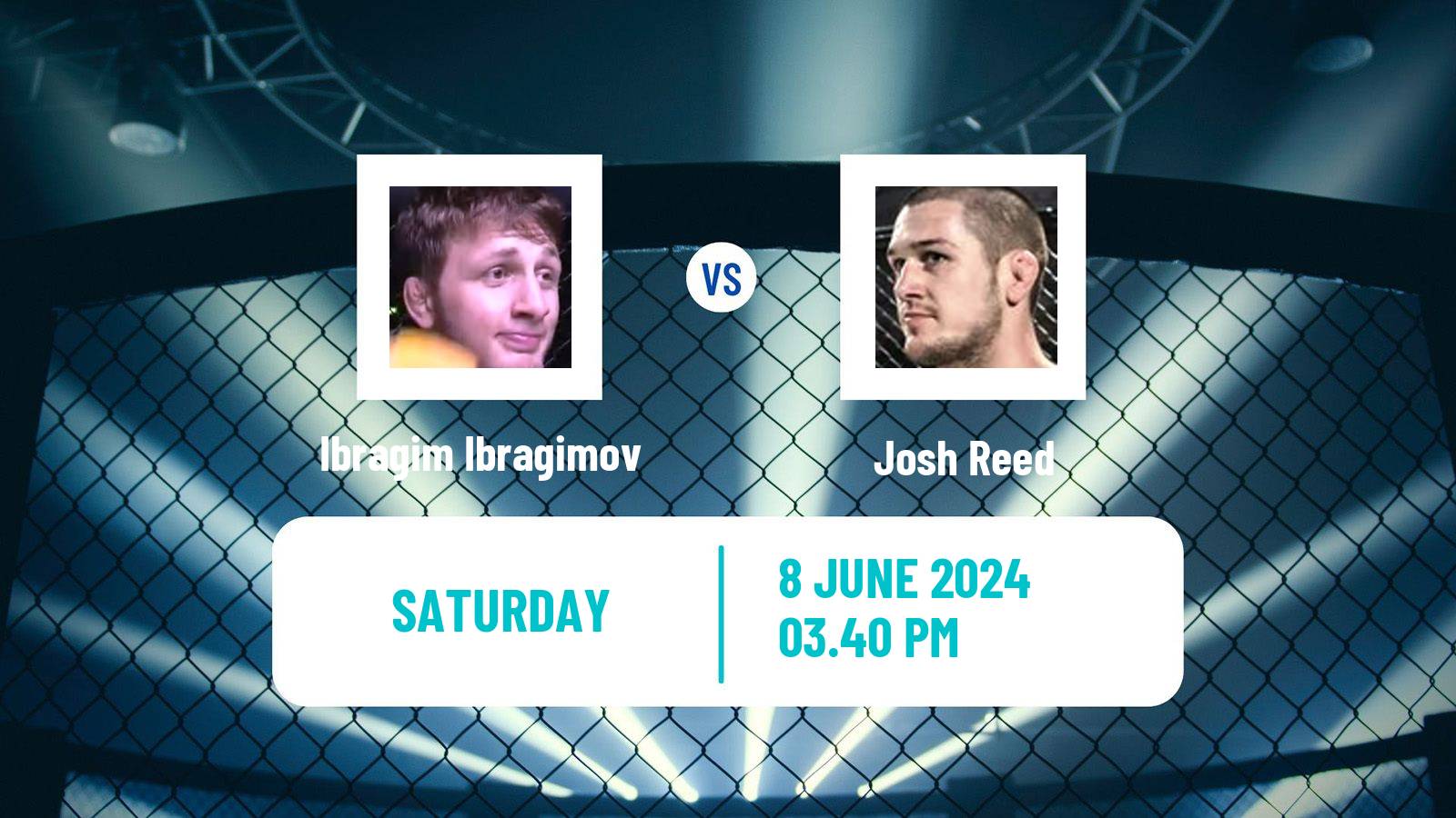 MMA Featherweight Pfl Men Ibragim Ibragimov - Josh Reed