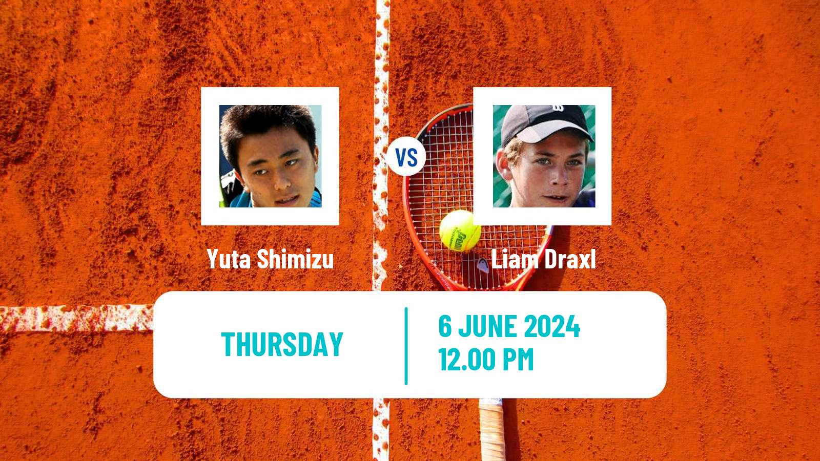 Tennis Tyler Challenger Men Yuta Shimizu - Liam Draxl