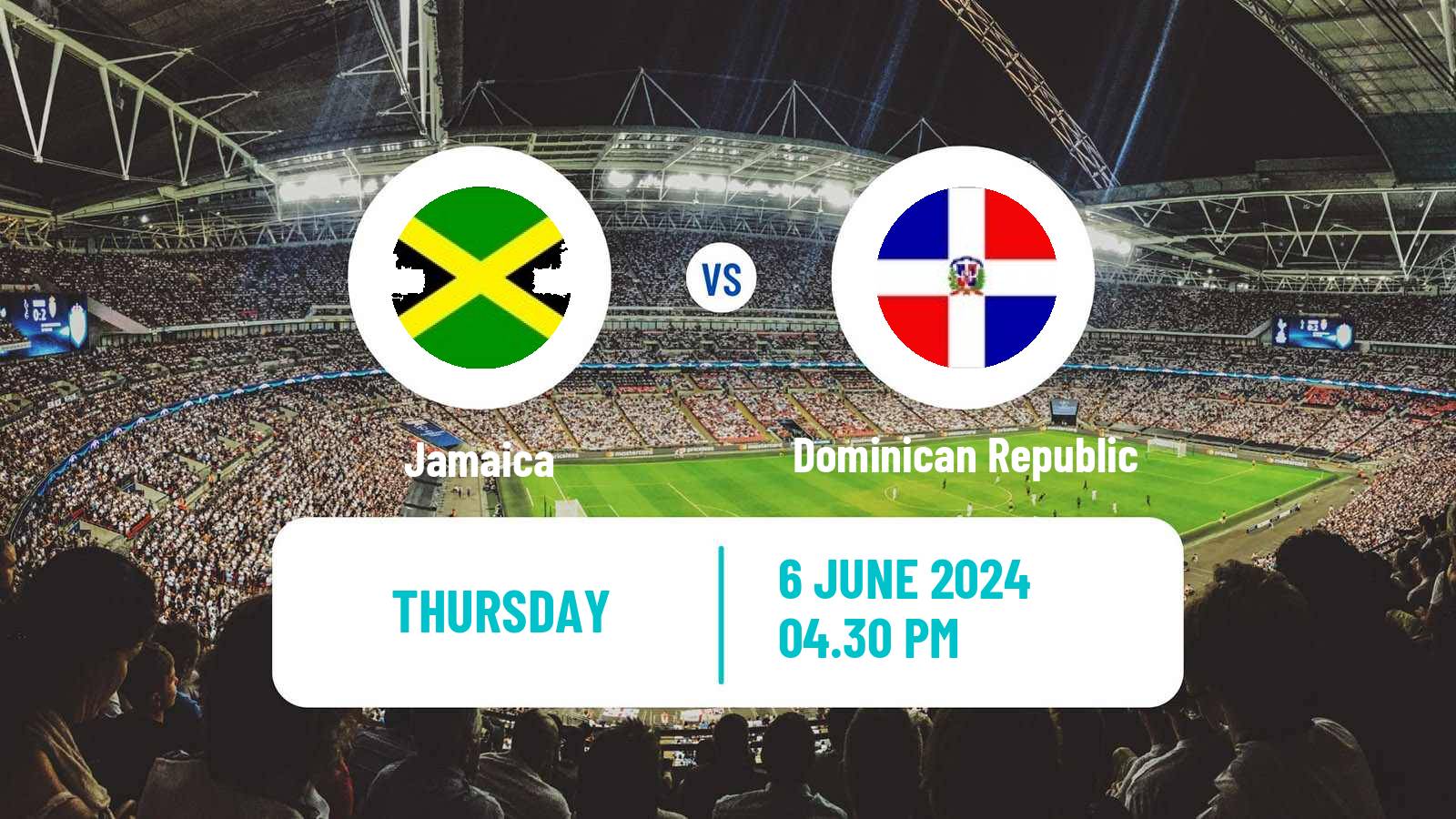 Soccer FIFA World Cup Jamaica - Dominican Republic