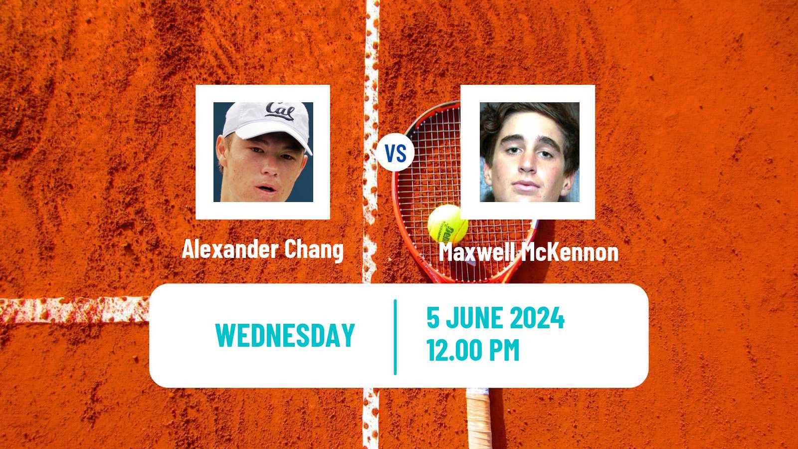 Tennis ITF M15 San Diego Ca 2 Men Alexander Chang - Maxwell McKennon