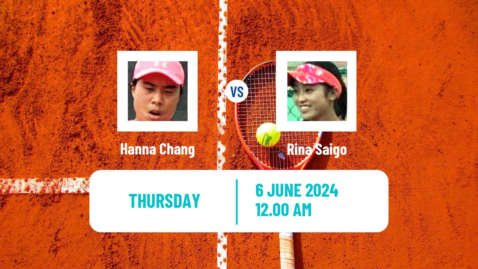 Tennis ITF W35 Daegu Women Hanna Chang - Rina Saigo