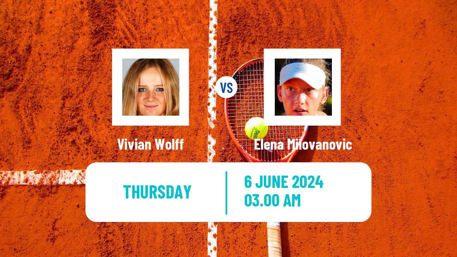 Tennis ITF W35 Kursumlijska Banja 2 Women Vivian Wolff - Elena Milovanovic