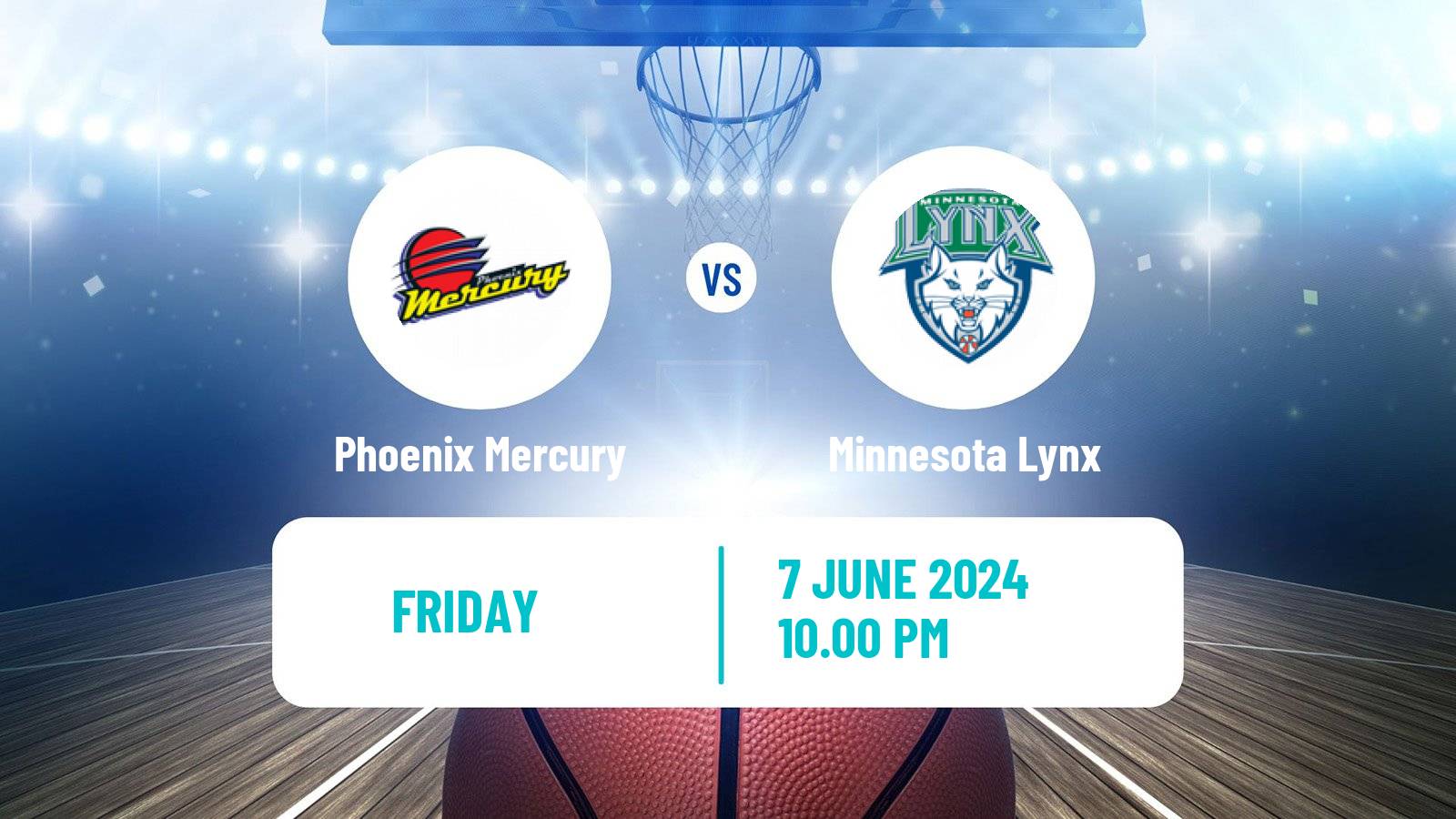 Basketball WNBA Phoenix Mercury - Minnesota Lynx