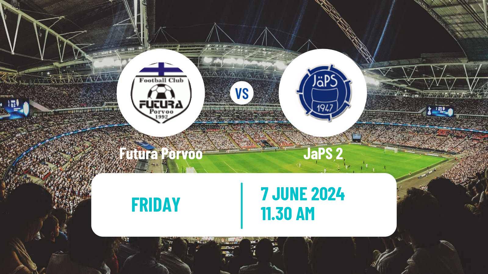 Soccer Finnish Kakkonen Group A Futura Porvoo - JaPS 2