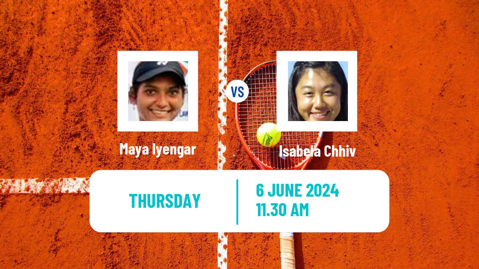 Tennis ITF W15 San Diego Ca 2 Women Maya Iyengar - Isabela Chhiv