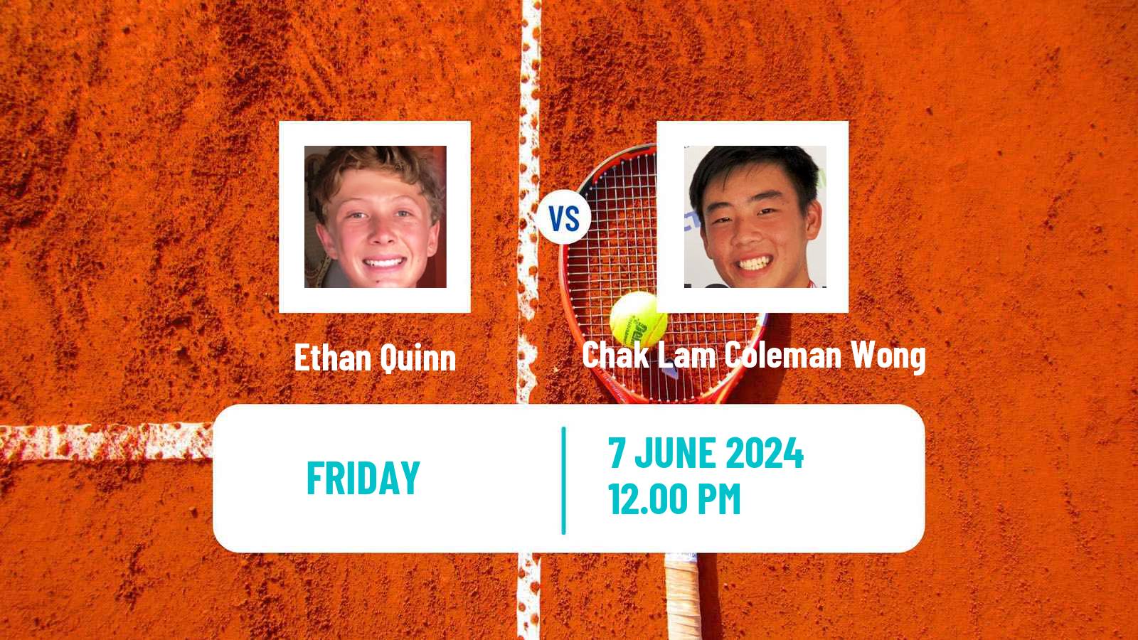 Tennis Tyler Challenger Men Ethan Quinn - Chak Lam Coleman Wong