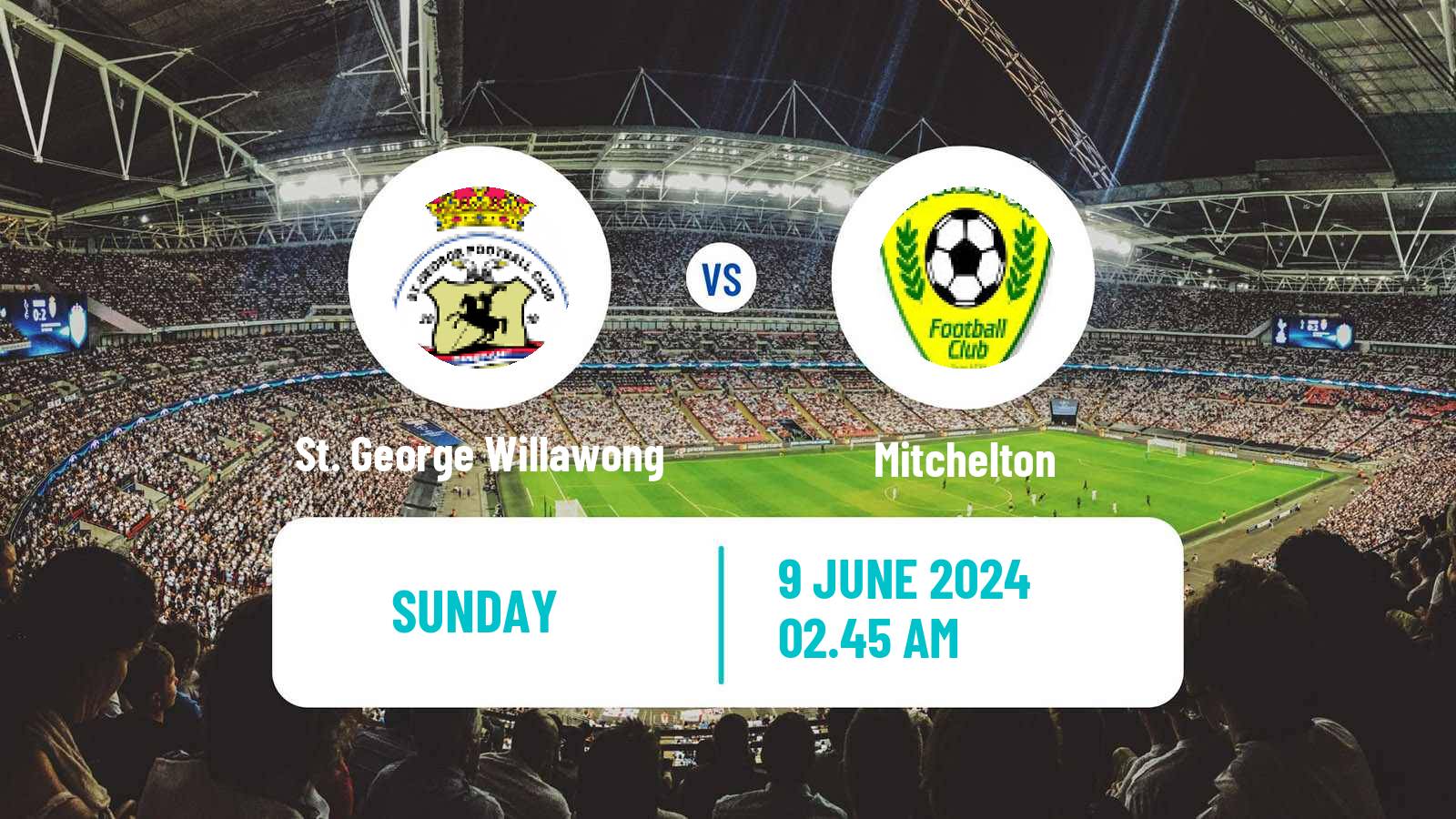 Soccer Australian Queensland Premier League St. George Willawong - Mitchelton