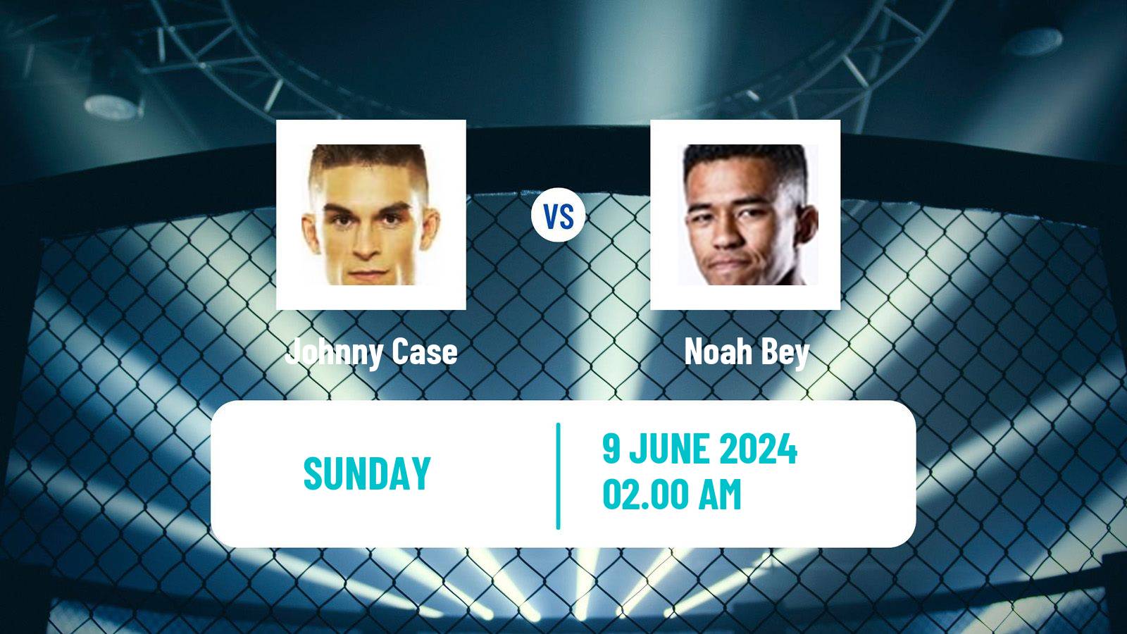 MMA Lightweight Rizin Men Johnny Case - Noah Bey