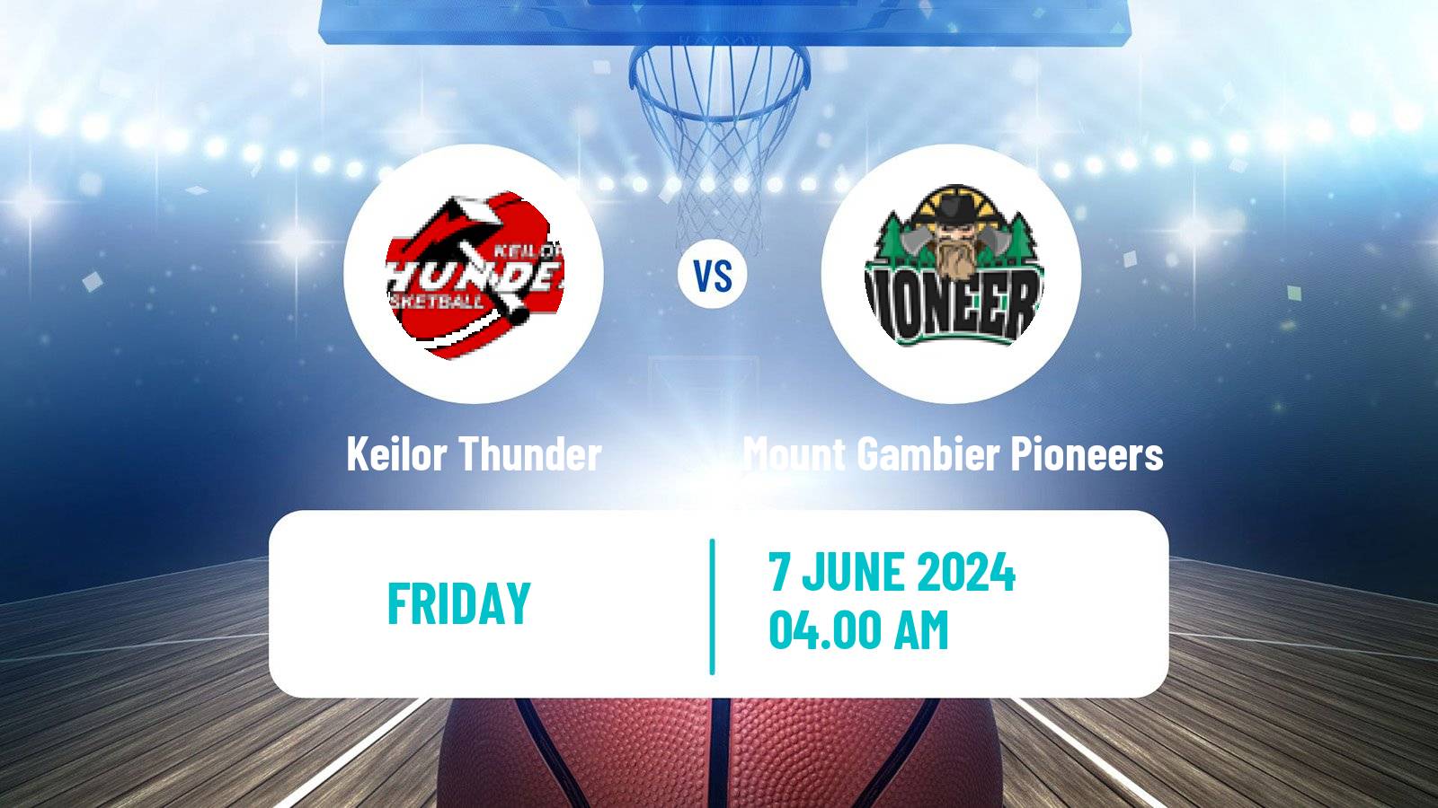 Basketball Australian NBL1 South Women Keilor Thunder - Mount Gambier Pioneers