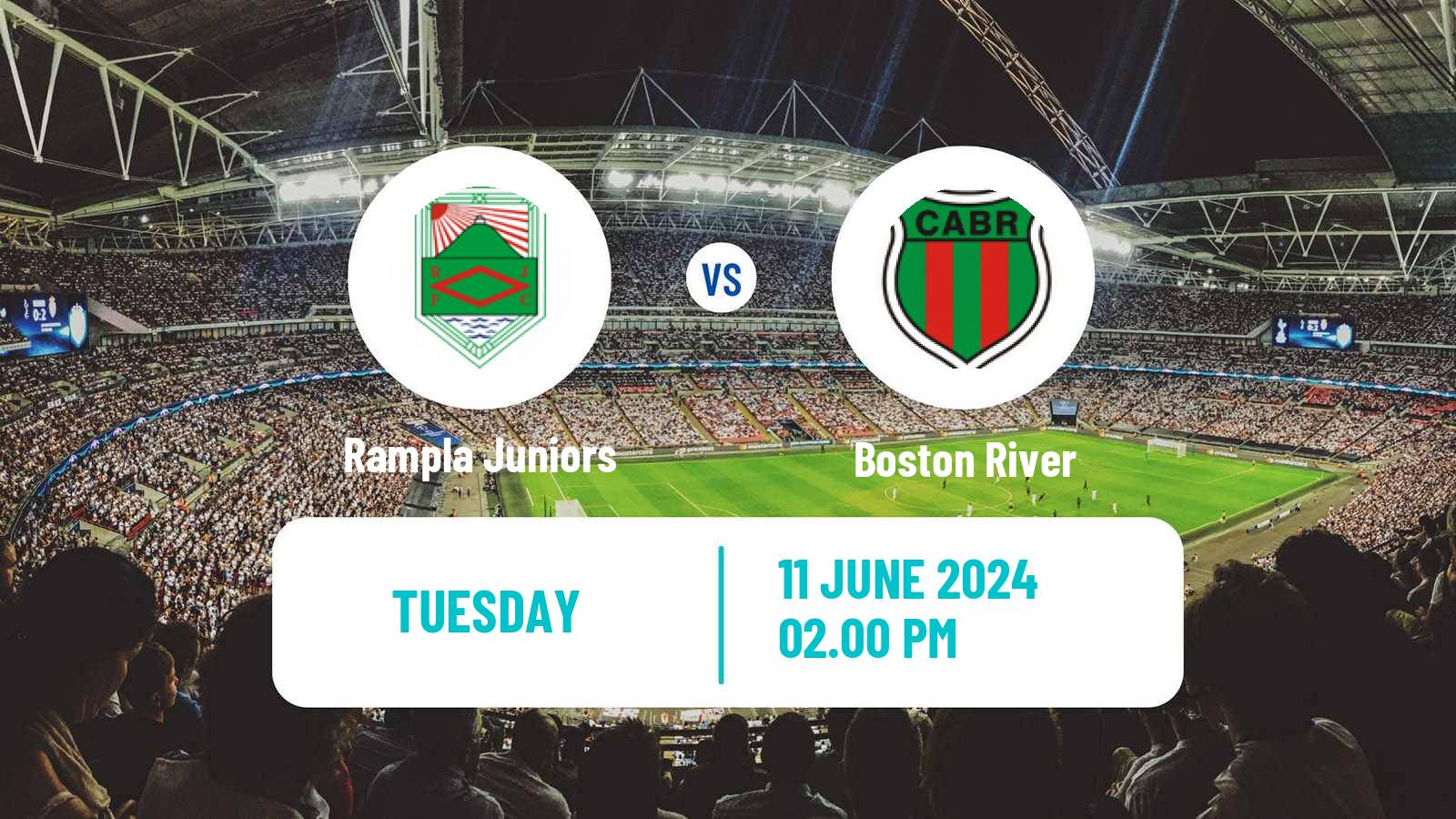 Soccer Uruguayan Primera Division Rampla Juniors - Boston River