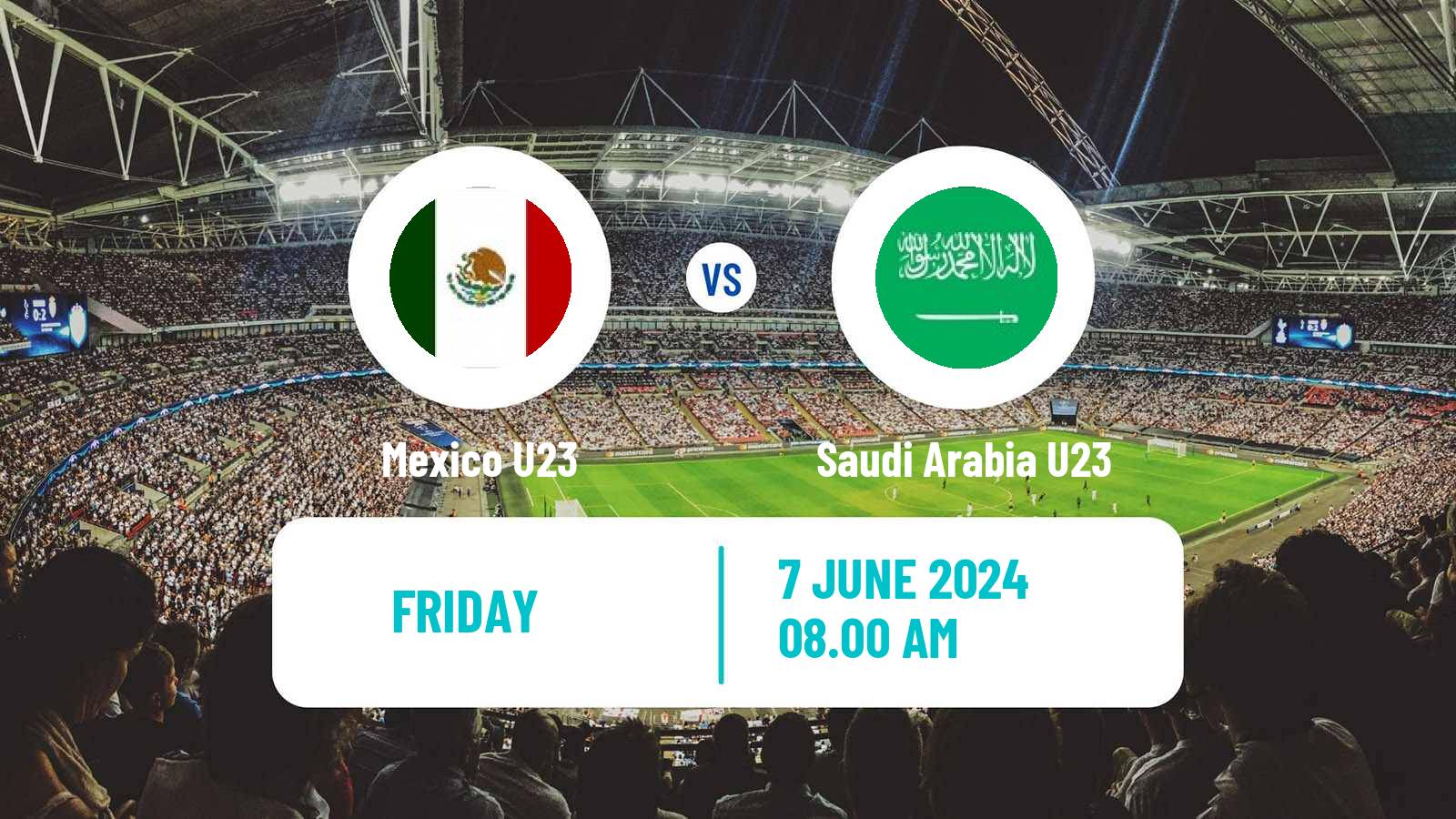 Soccer Maurice Revello Tournament Mexico U23 - Saudi Arabia U23