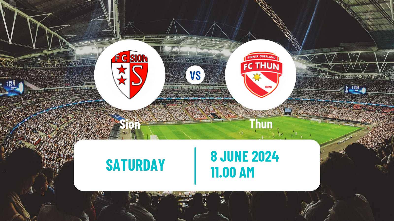 Soccer Swiss Super League Women Sion - Thun