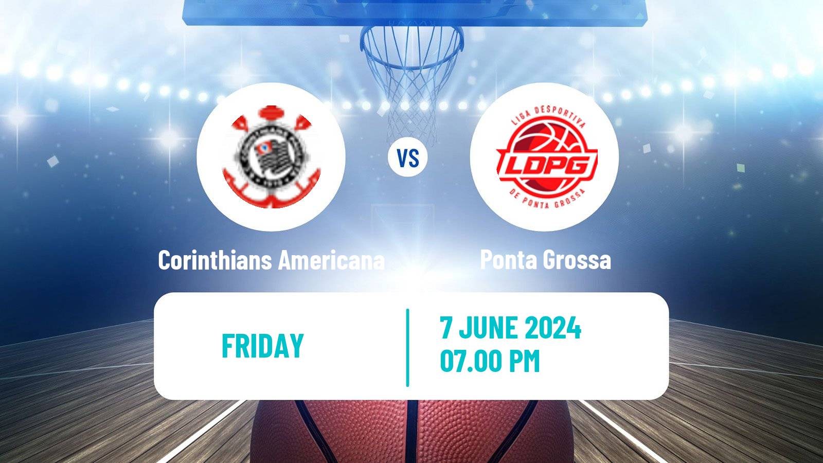 Basketball Brazilian LBF Women Corinthians Americana - Ponta Grossa