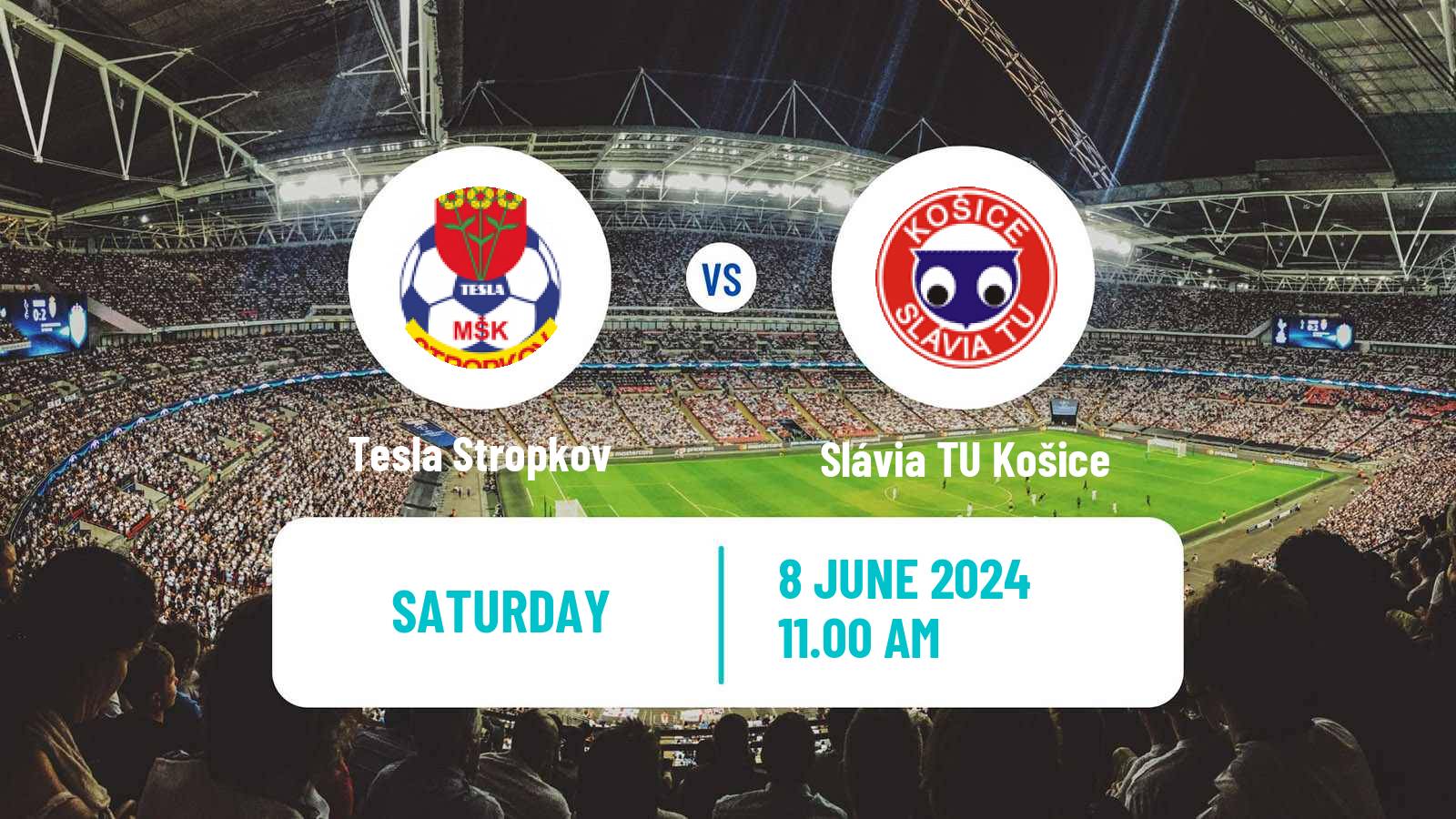 Soccer Slovak 3 Liga East Tesla Stropkov - Slávia TU Košice