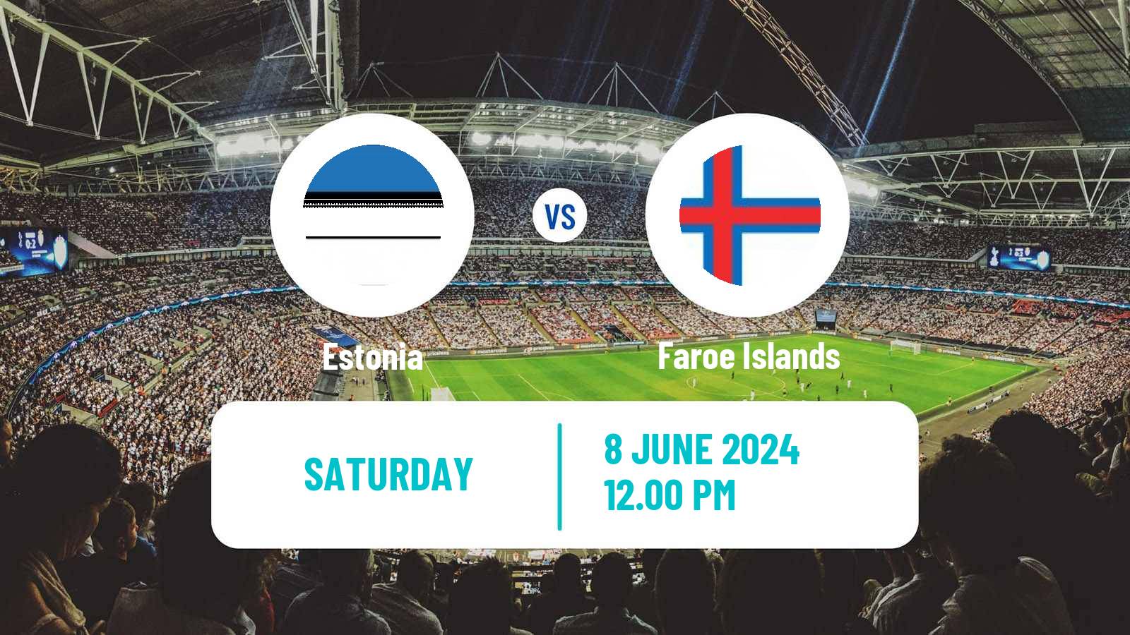 Soccer Baltic Cup Estonia - Faroe Islands