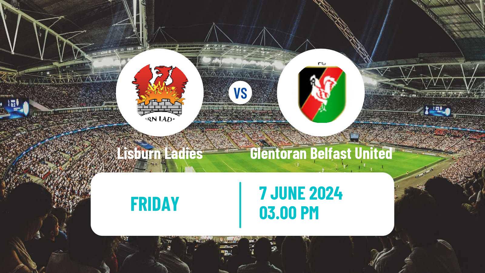 Soccer Northern Irish Premiership Women Lisburn Ladies - Glentoran Belfast United