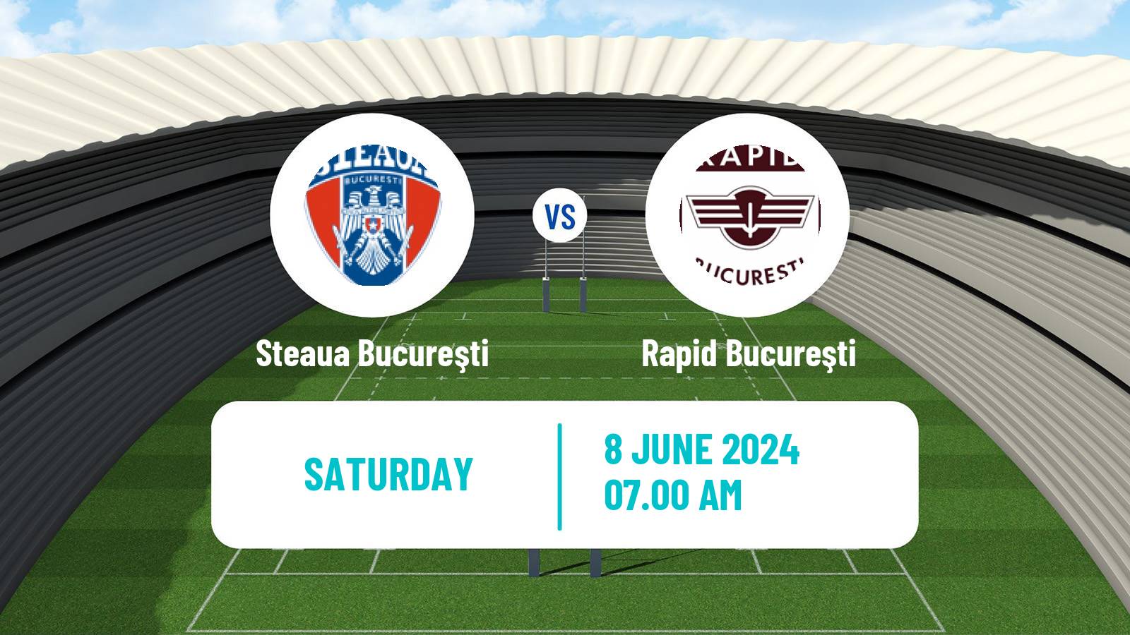 Rugby union Romanian Liga Nationala Rugby Steaua Bucureşti - Rapid Bucureşti