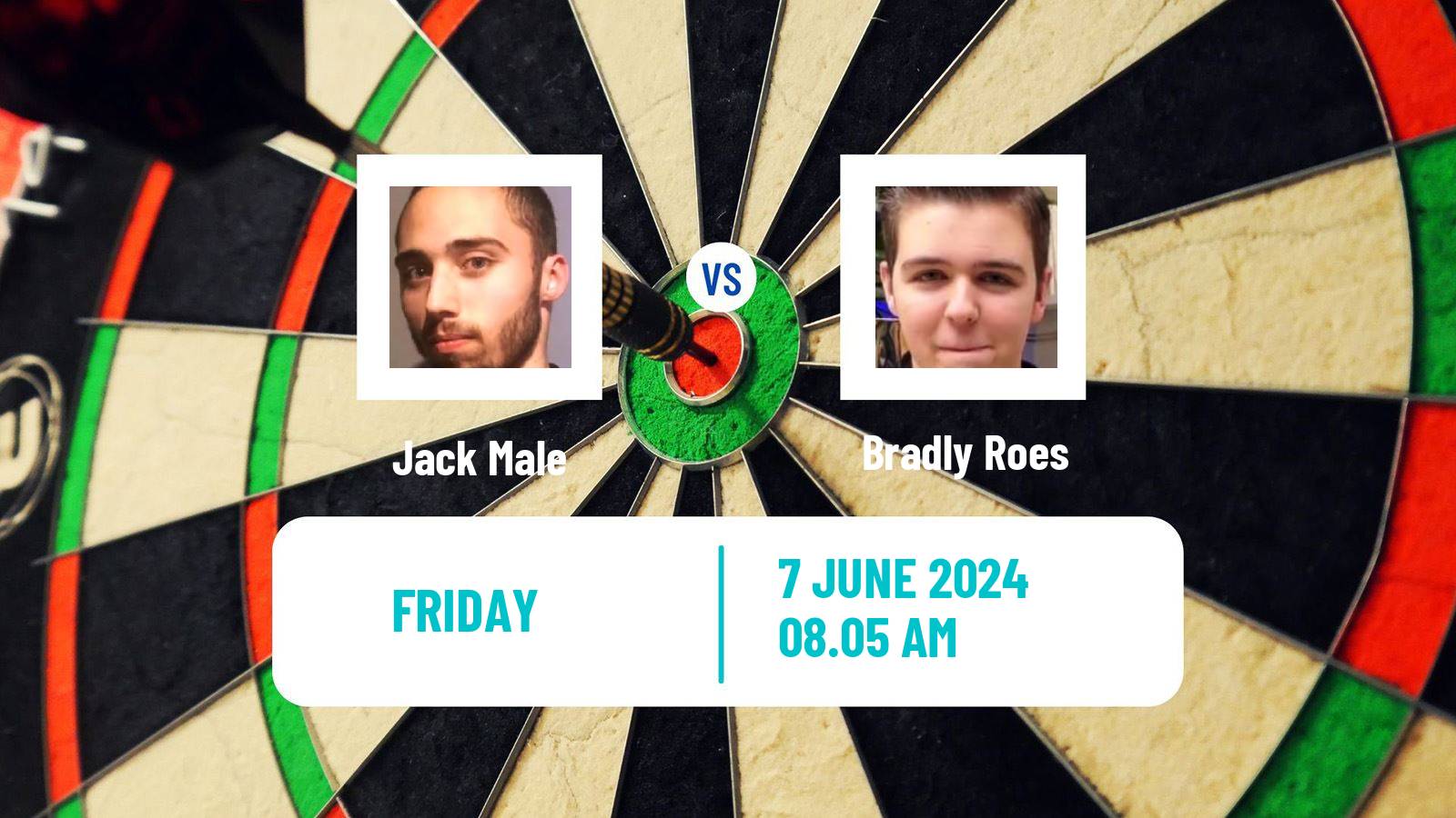 Darts Modus Super Series Jack Male - Bradly Roes