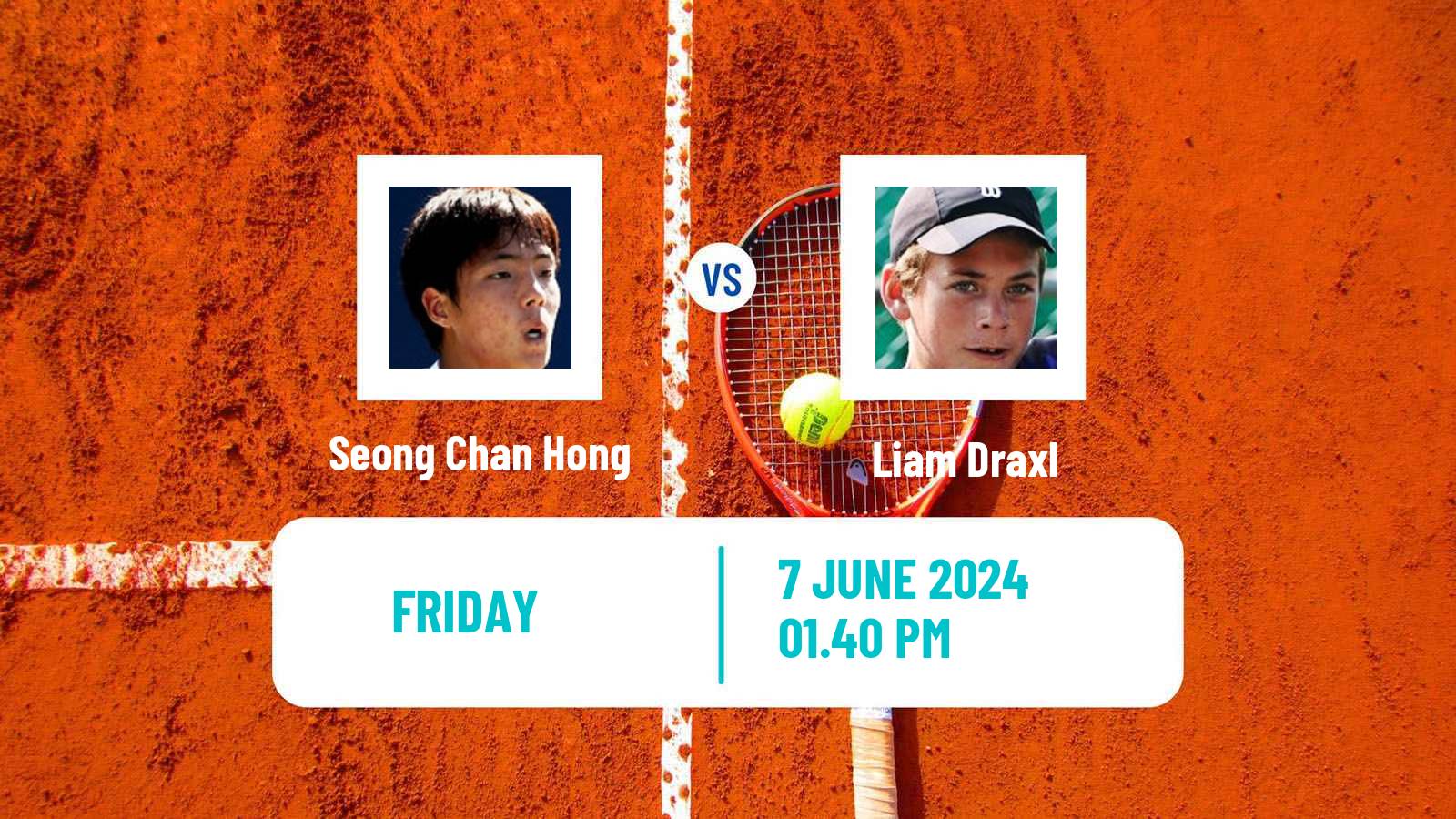 Tennis Tyler Challenger Men Seong Chan Hong - Liam Draxl