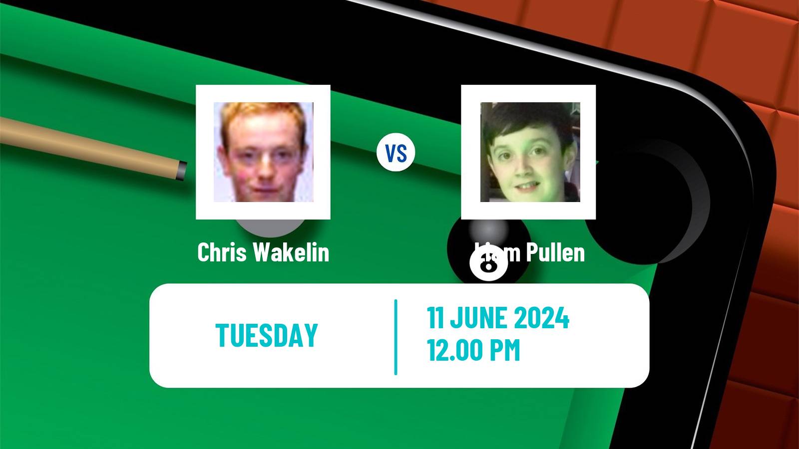 Snooker Championship League Chris Wakelin - Liam Pullen