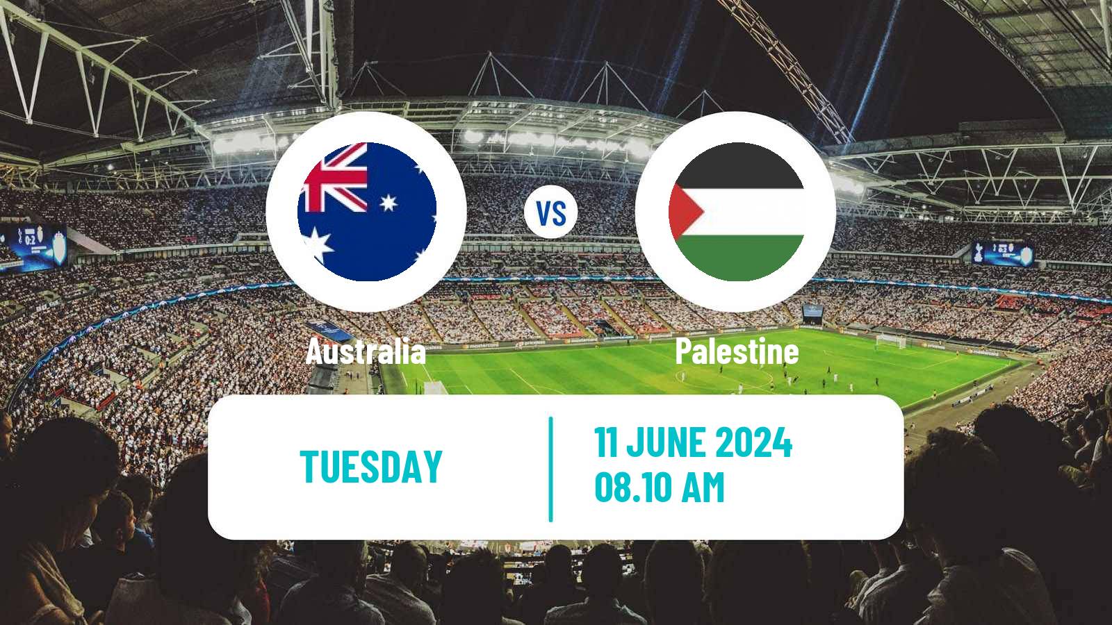Soccer FIFA World Cup Australia - Palestine
