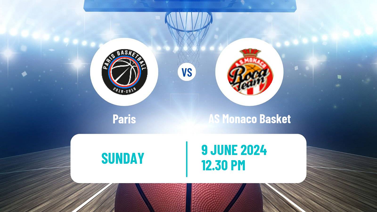 Basketball French LNB Paris - AS Monaco Basket