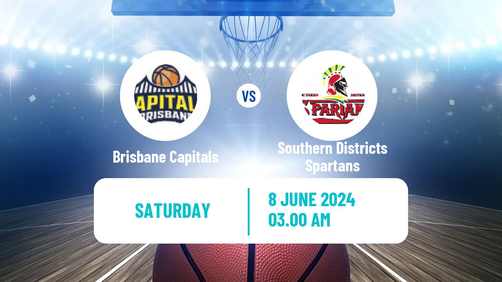 Basketball Australian NBL1 North Women Brisbane Capitals - Southern Districts Spartans