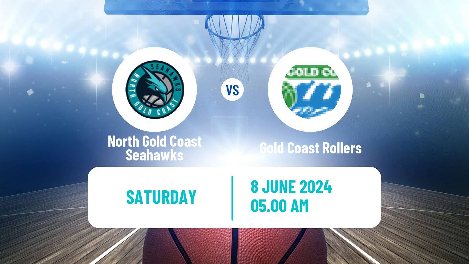 Basketball Australian NBL1 North North Gold Coast Seahawks - Gold Coast Rollers