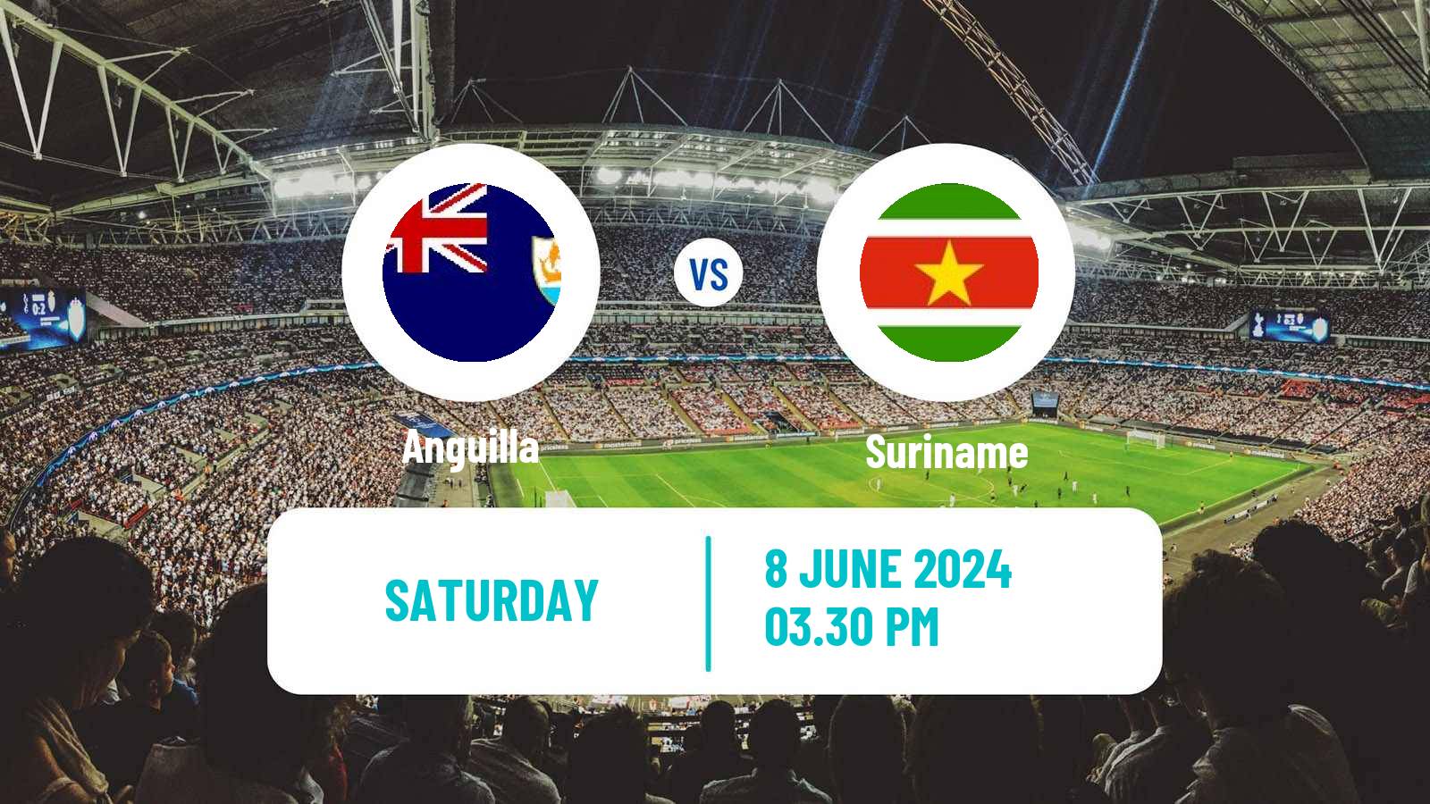 Soccer FIFA World Cup Anguilla - Suriname