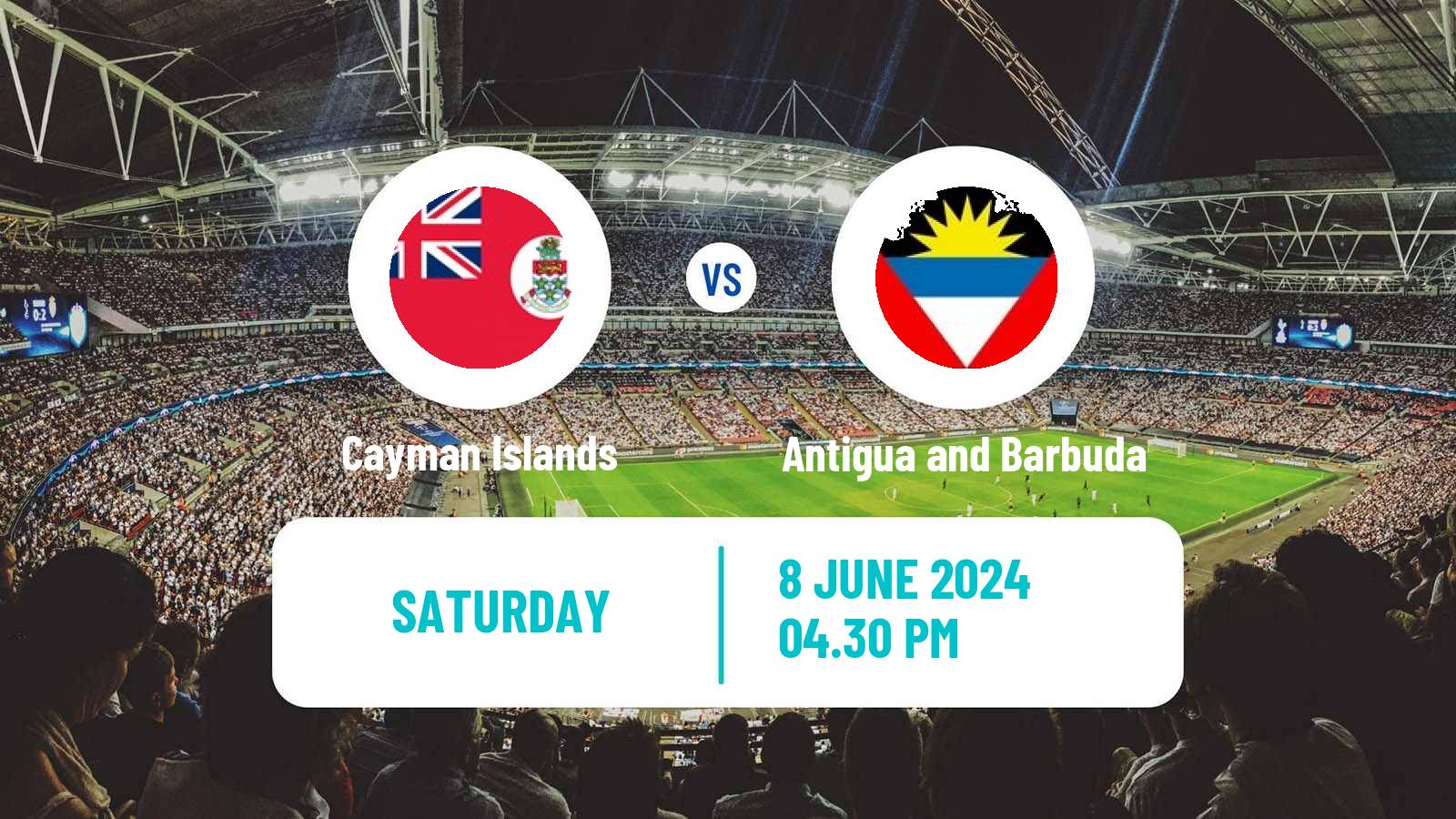 Soccer FIFA World Cup Cayman Islands - Antigua and Barbuda