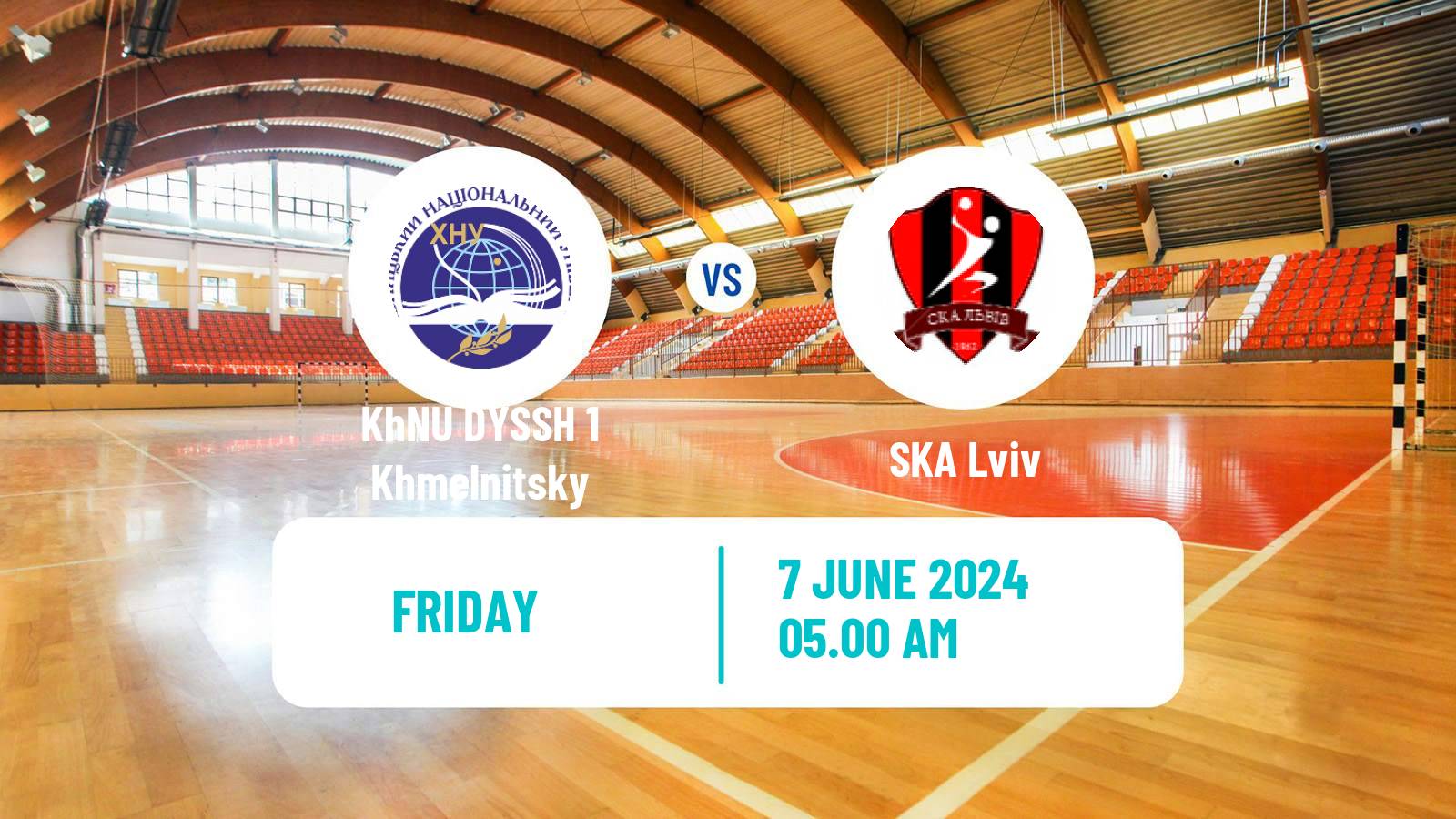 Handball Ukrainian Superleague Handball KhNU DYSSH 1 Khmelnitsky - SKA Lviv