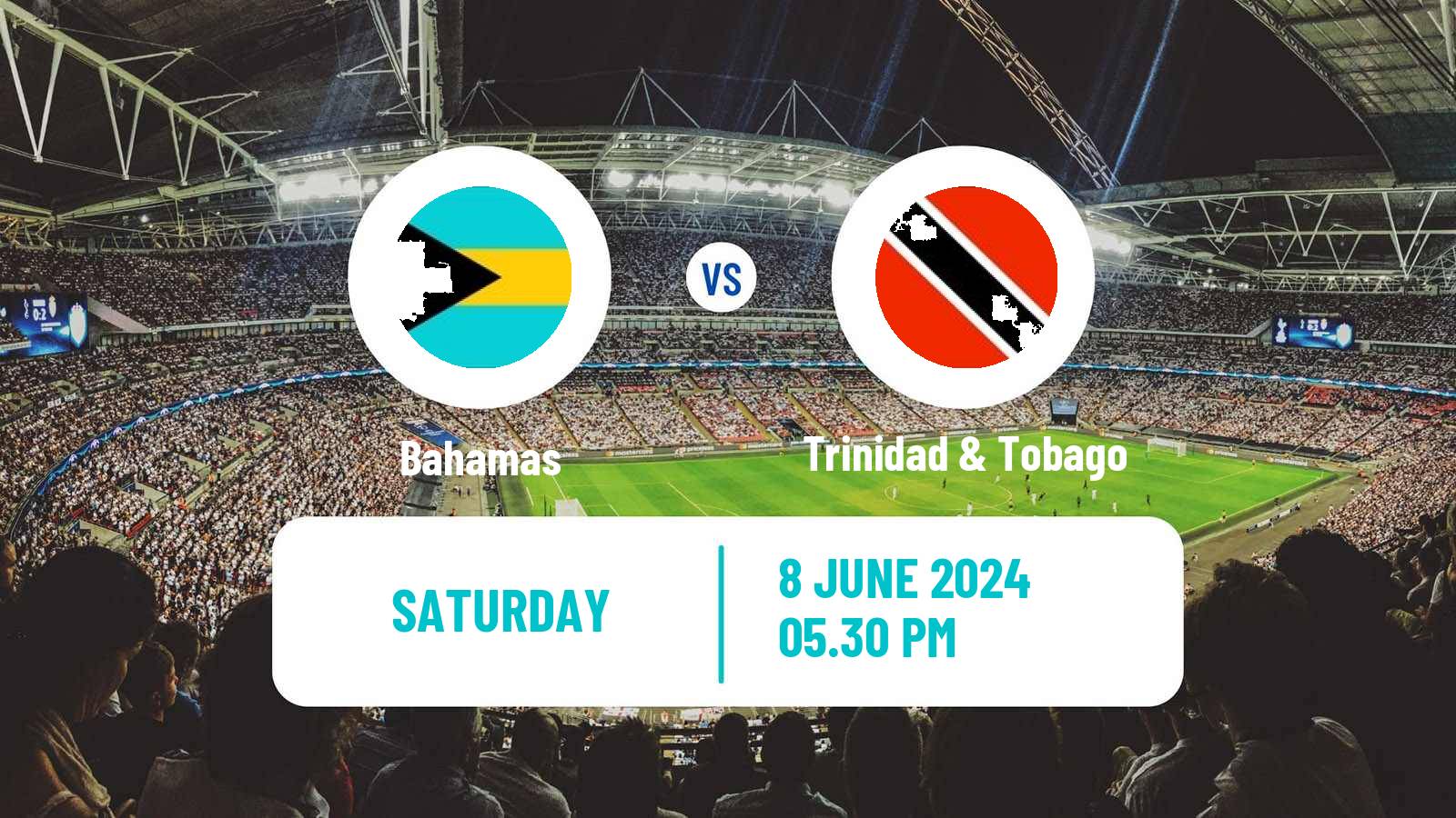 Soccer FIFA World Cup Bahamas - Trinidad & Tobago