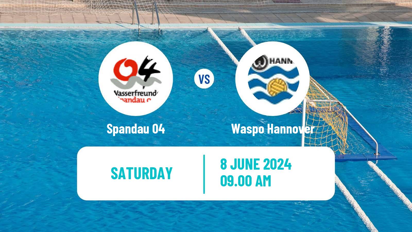 Water polo German Pro A Water Polo Spandau 04 - Waspo Hannover