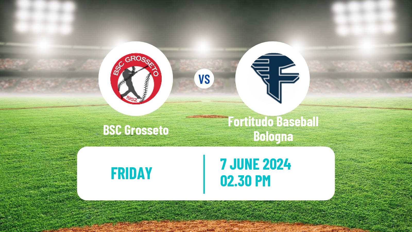 Baseball Italian Serie A1 Baseball BSC Grosseto - Fortitudo Baseball Bologna