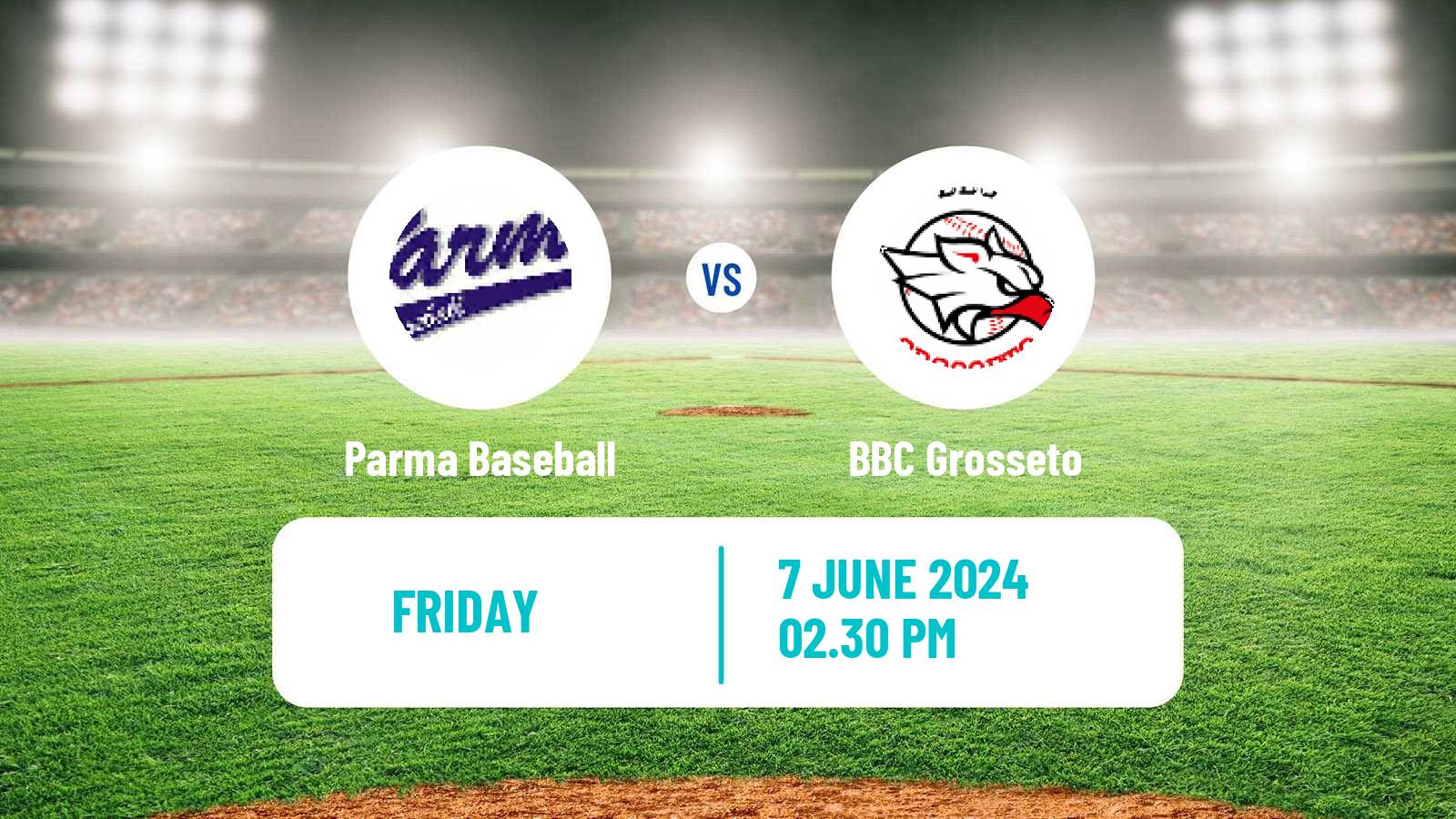 Baseball Italian Serie A1 Baseball Parma Baseball - Grosseto